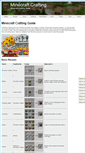 Mobile Screenshot of minecraftcrafting.info